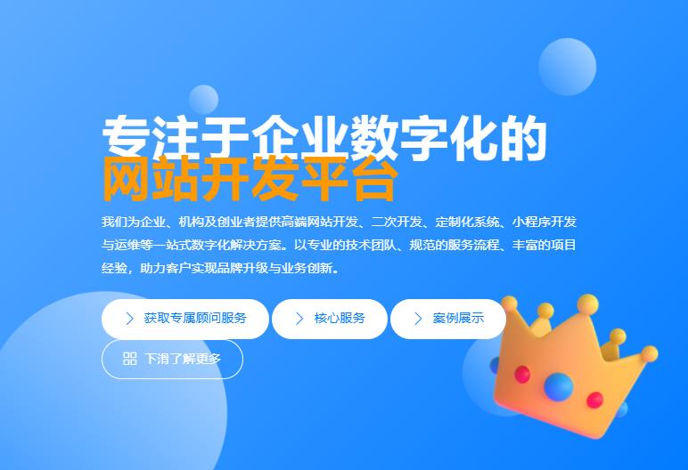 网站开发平台：企业数字化转型的得力伙伴